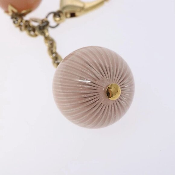 LOUIS VUITTON Porte Cles Blush Charm metal Pink M66981 LV Auth 133010V - Picture 5 of 11